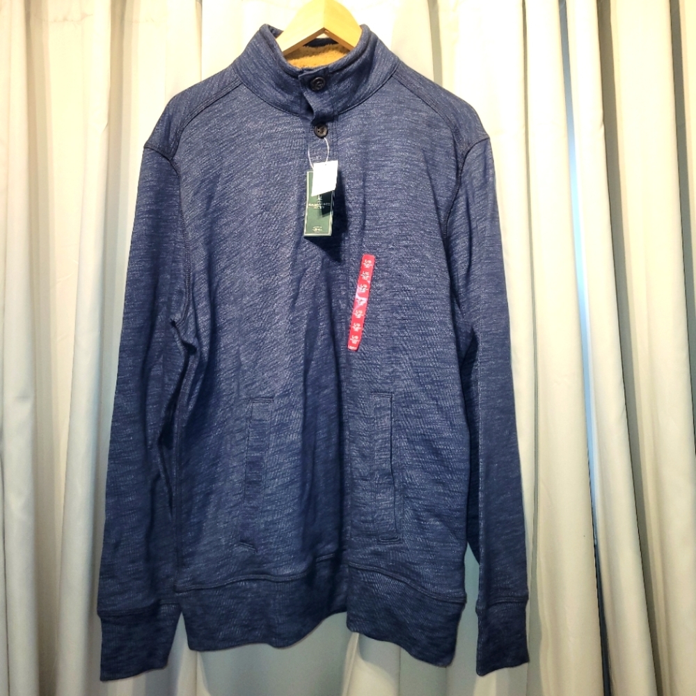 Midnight Blue Faux Fur lined Hoodie